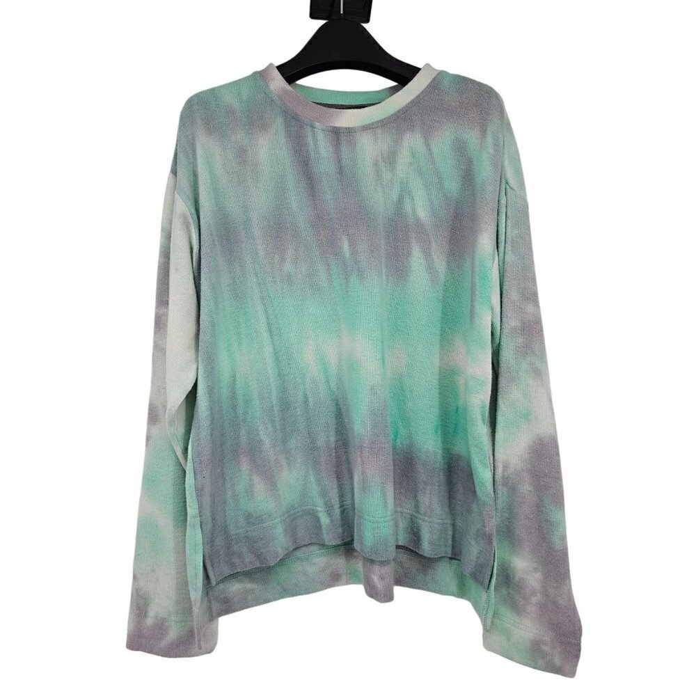 Code x Mode Green DYE Fleece Pullover Size